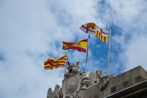 Spanische Flaggen
